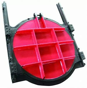 明(míng)杆式鑄鐵鑲銅圓(yuan)閘門